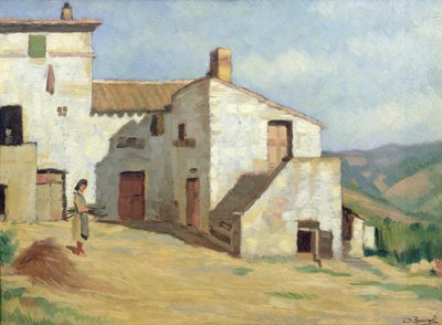 Contadina nella fattoria da Luigi Zuccoli
